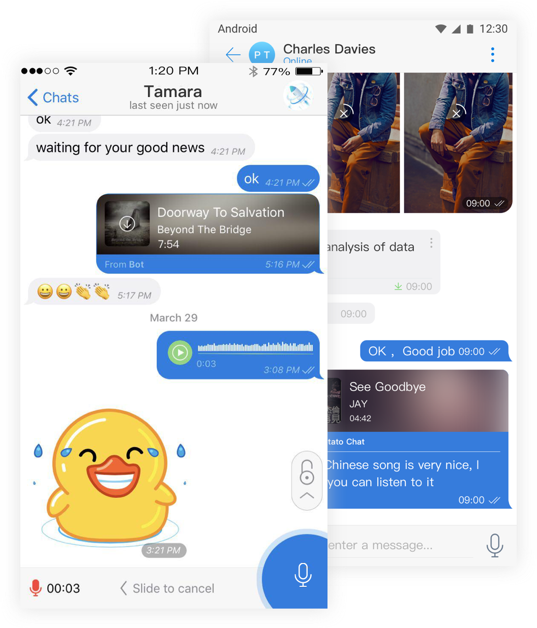 Potato App Screenshot